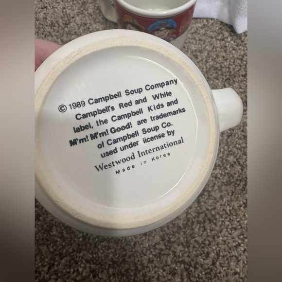 3 Vintage Campbell Kids Soup Mugs 1989 1997 EVC‎ - Picture 4 of 6